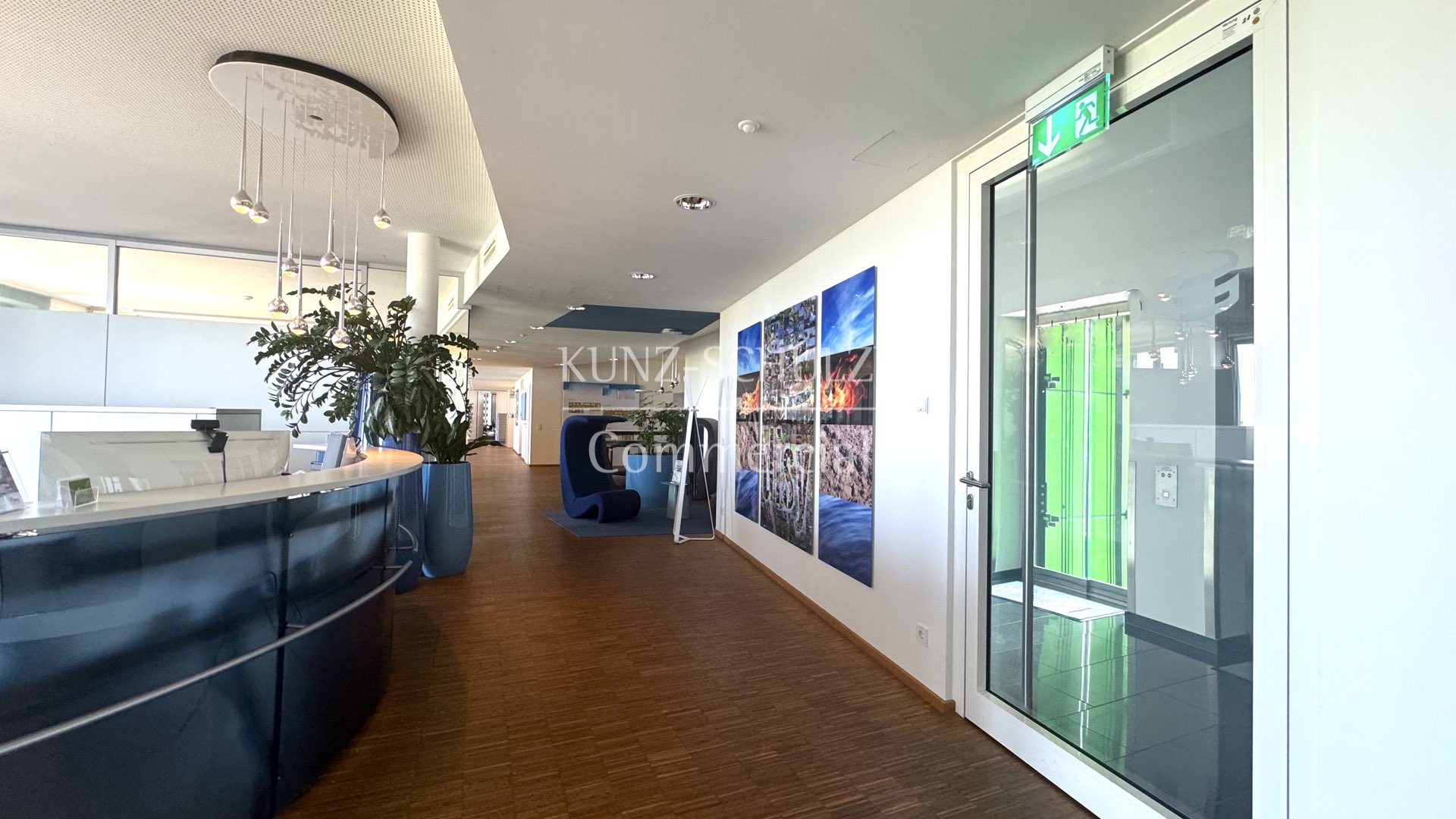 14553 - Repräsentative Bürofläche mit Dachterrasse in Toplage von Karlsruhe